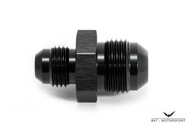 Reducer Dash 8 to Dash 6 / AN / JIC Black Anodized Male to Male