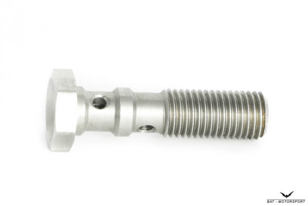 M10x1.25 Stainless Steel Double Banjo Bolt 38mm Length