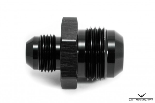 Reducer Dash 12 to Dash 8 / AN / JIC Black Anodized Male to Male