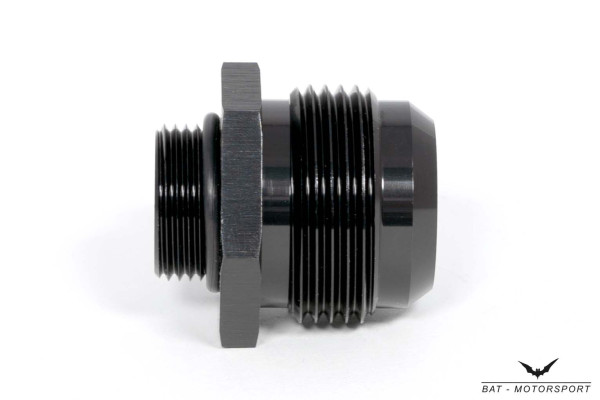 Thread Adapter Dash 16 / -16 AN / JIC 16 to M22x1.5 for Setrab Oil Cooler Black Anodized