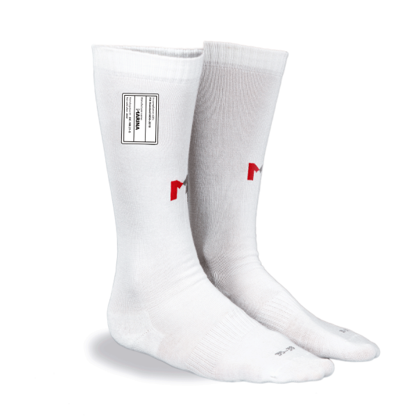 Socks MARINA M-COOL FIA 8856-2018 WHITE