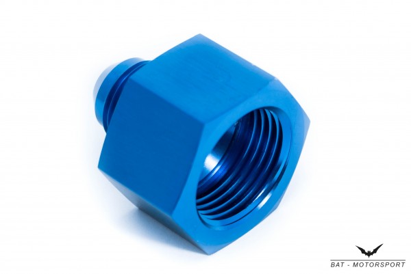 Reducer Dash 12 to Dash 8 / AN / JIC Blue Anodized Female to Male