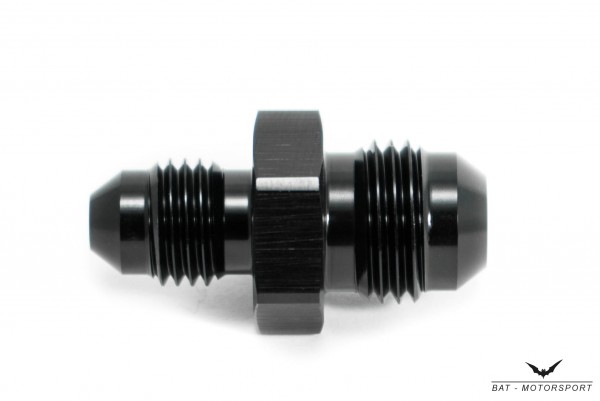 Reducer Dash 6 to Dash 4 / AN / JIC Black Anodized Male to Male