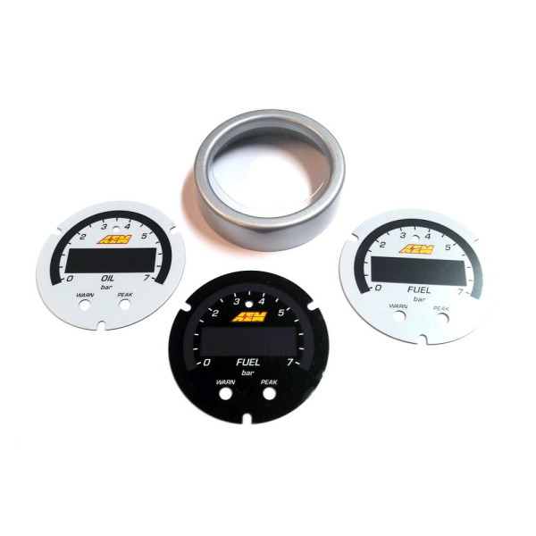 AEM X-Series 100 PSI/7 BAR Digital Oil/Fuel Pressure gauge Accessory Kit 30-0301-ACC