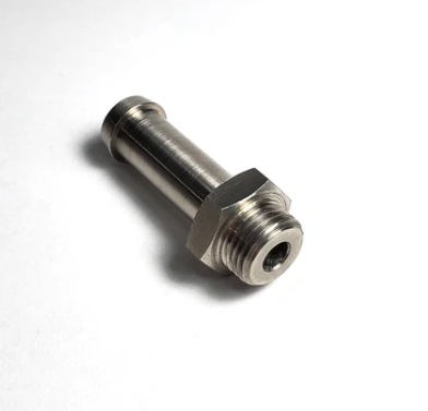Titanium hose connection 4mm 1/8 & NPT
