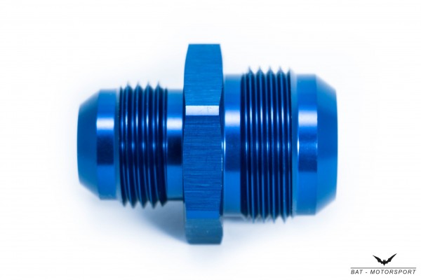 Reducer Dash 12 to Dash 10 / AN / JIC Blue Anodized Male to Male