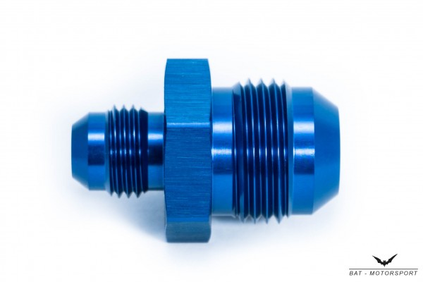 Reducer Dash 10 to Dash 6 / AN / JIC Blue Anodized Male to Male