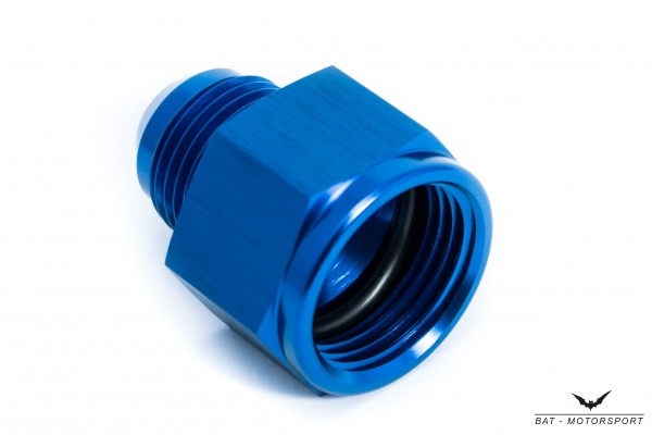 Reducer Dash 12 to Dash 10 / AN / JIC Blue Anodized Female to Male