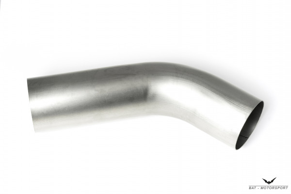 Ticon Titanium exhaust pipe 45 ° 63.5mm / 2.5"  - 1.2mm / .047" Length: 100 / 150mm  4"/6"