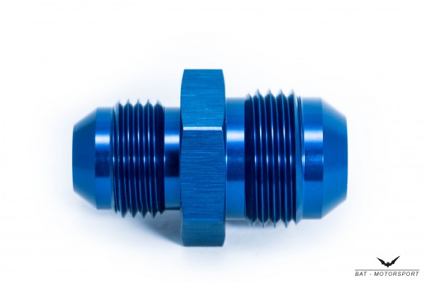 Reducer Dash 10 to Dash 8 / AN / JIC Blue Anodized Male to Male