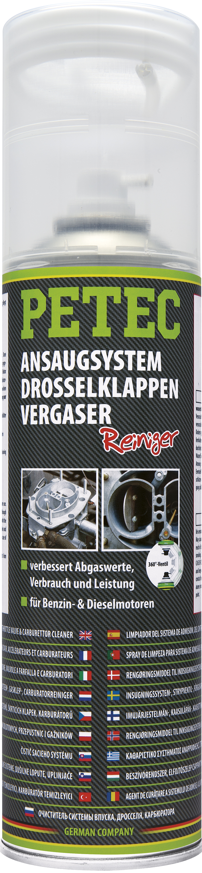 BOLL AGR Ventil Reiniger Drosselklappen- Ansaugsystem