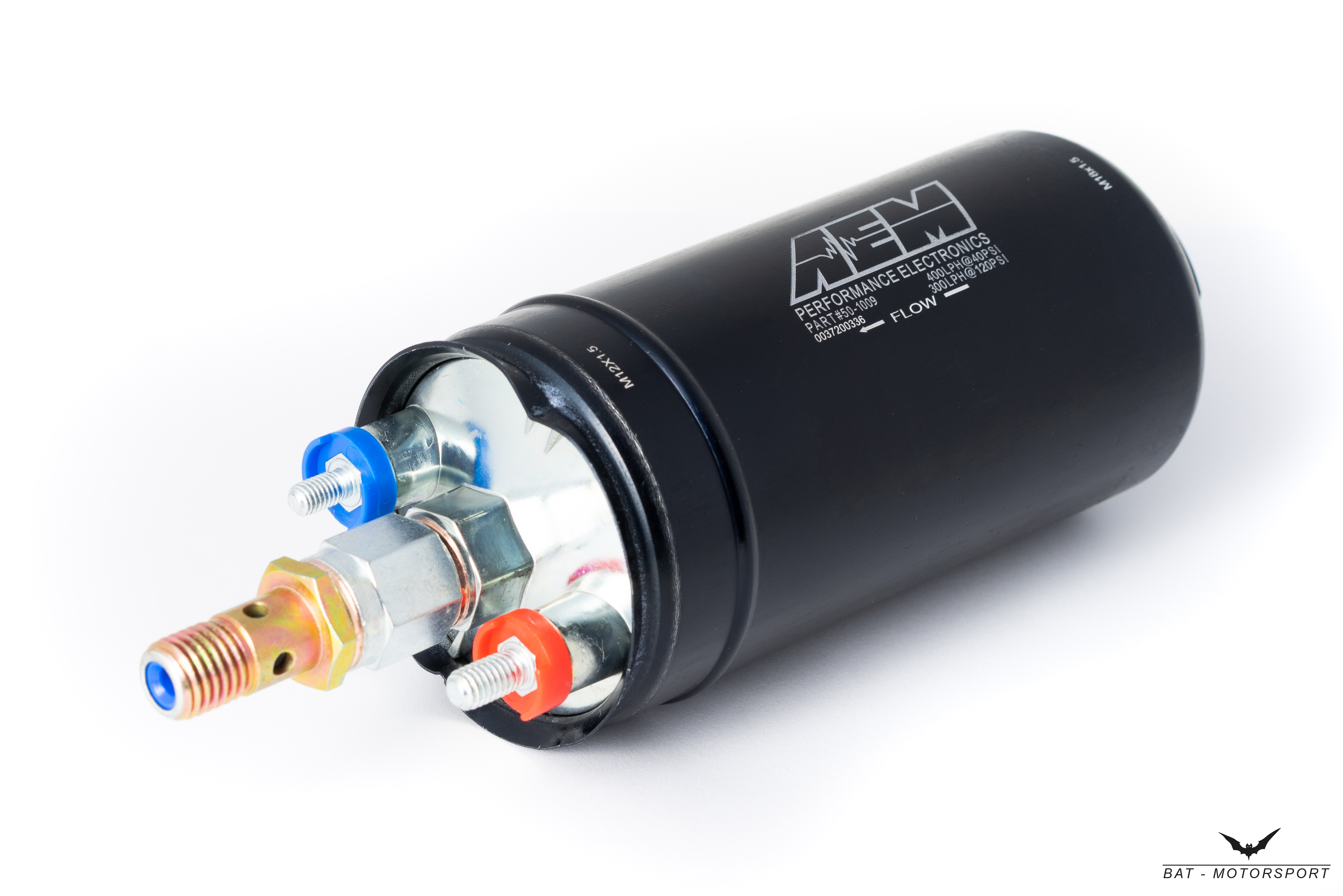 Grams Performance Mechanische Kraftstoff Manometer, Flüssigkeit Gefüllt  (0-120 psi) - Weiß für Honda ✓ AKR Performance
