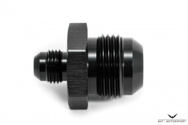 Reducer Dash 12 to Dash 6 / AN / JIC Black Anodized Male to Male