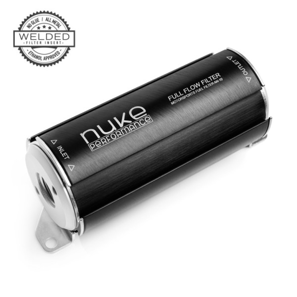 Nuke Performance Highflow Kraftstofffilter 148mm mit Halter