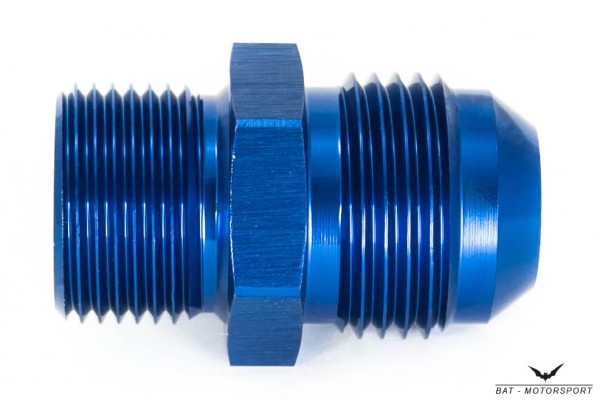 Thread Adapter Dash 10 / -10 AN / JIC 10 to M20x1.5 Blue Anodized