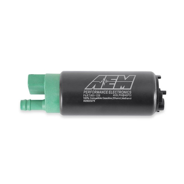 AEM 400l High Flow Intank Kraftstoffpumpe 50-1230 für Benzin, Ethanol E85, E100, Methanol