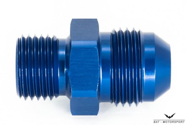 Thread Adapter Dash 8 / -8 AN / JIC 8 to M16x1.5 Blue Anodized