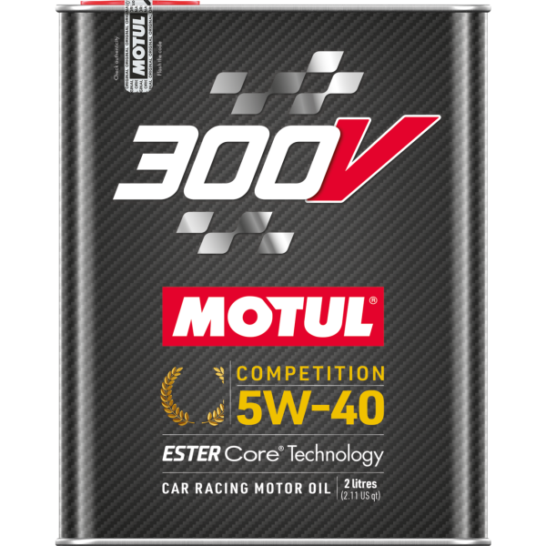 2l MOTUL 300V Competition 5W-40 Engine Oil 110817