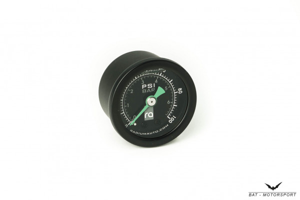 RADIUM fuel pressure gauge 1/8 "NPT