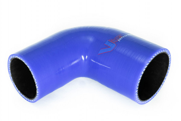 Viper Performance 25mm - 16mm 90° Silikon Reduzierschlauch Blau