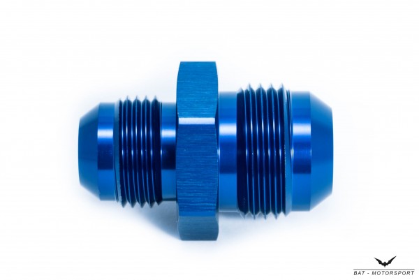 Reducer Dash 12 to Dash 8 / AN / JIC Blue Anodized Male to Male