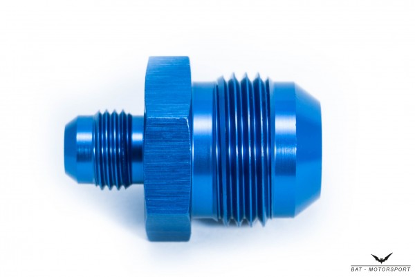 Reducer Dash 12 to Dash 6 / AN / JIC Blue Anodized Male to Male