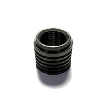 Ticon Titanium Welding Nut for Lambda Probe M18x1.5 with Cooling Fins