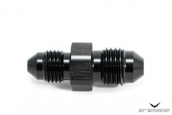 Reducer Dash 4 to Dash 3 / AN / JIC Black Anodized Male to Male